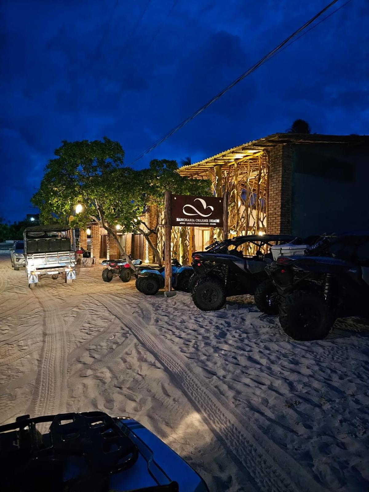 Rancharia Charme Beach Atins Buitenkant foto